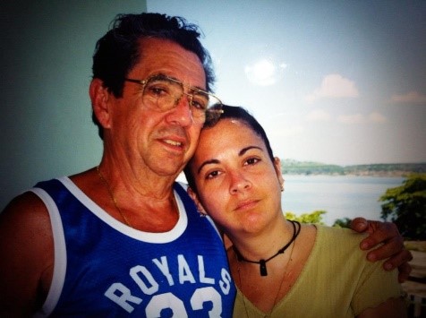 Photo of Vivian and her dad