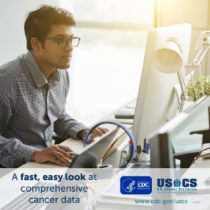 Man working on a desktop computer