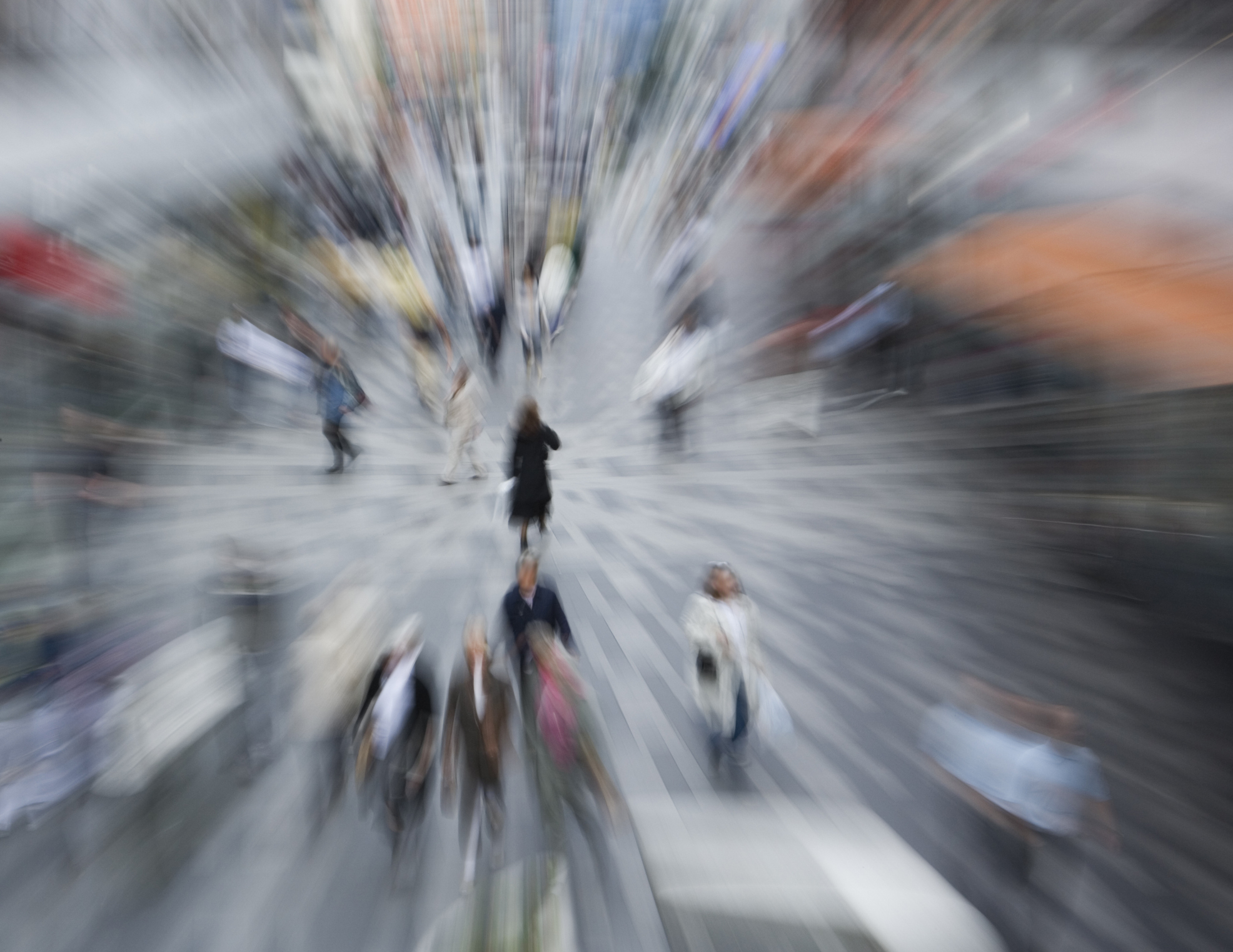 People on the street