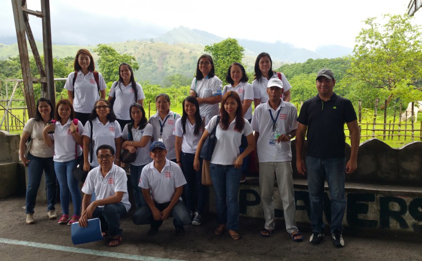 Global Adult Tobacco Survey pretest surveillance team, barangay Looc.