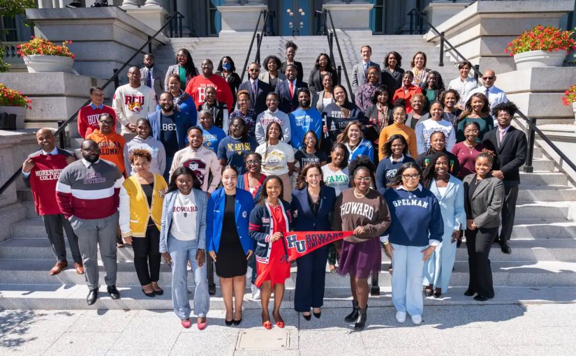 Image of HBCU students and faculty.
