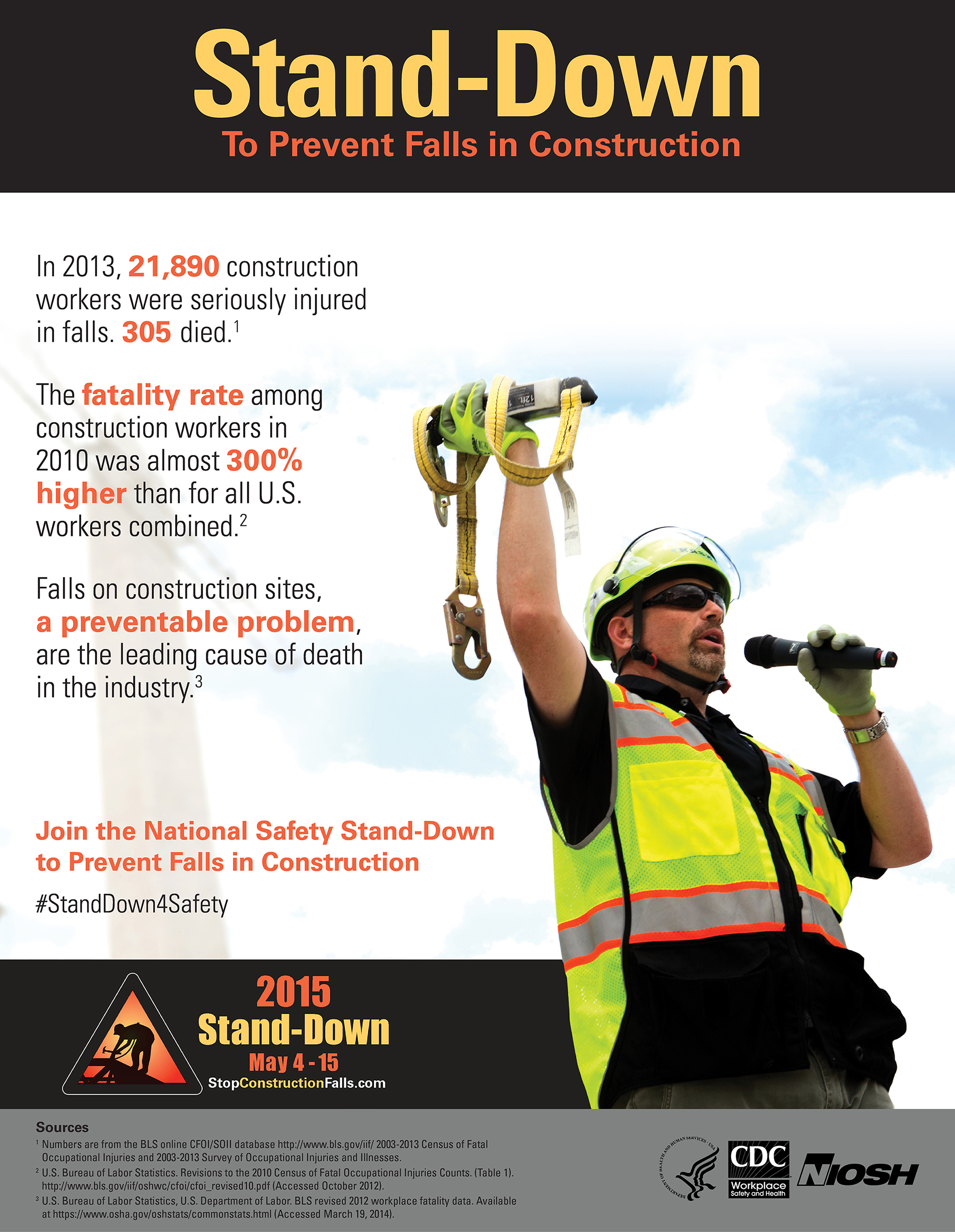 The StandDown Is On! Join the National Safety Standdown to Prevent