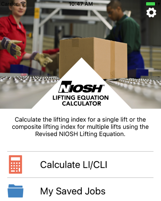 NLE Calc: A Mobile Application Based On The Revised NIOSH Lifting ...