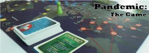 Close up of the Pandemic board game