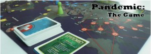 close up of the Pandemic board game
