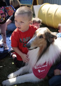 Save the Children ambassador, Lassie