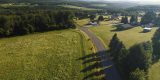 An aerial view of Poconos, Monroe County, Pennsylvania, USA.