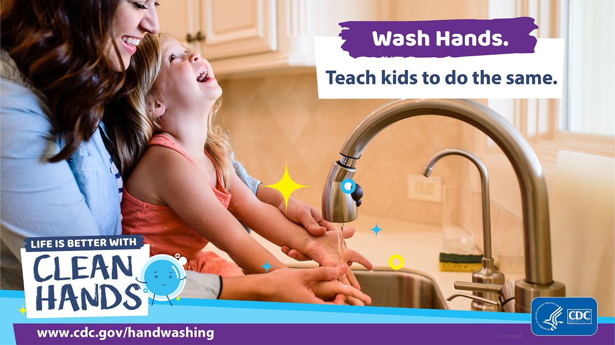 Effective Handwashing Learn. Teach. Repeat. Blogs CDC