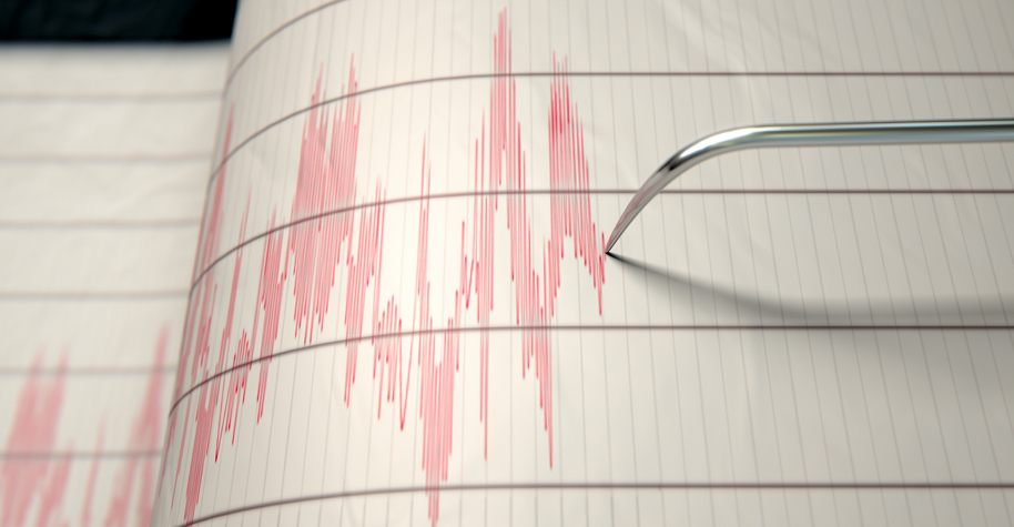 A seismograph