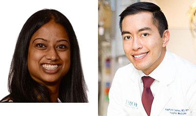 Dr. Runa Gokhale and Dr. Raymund Dantes