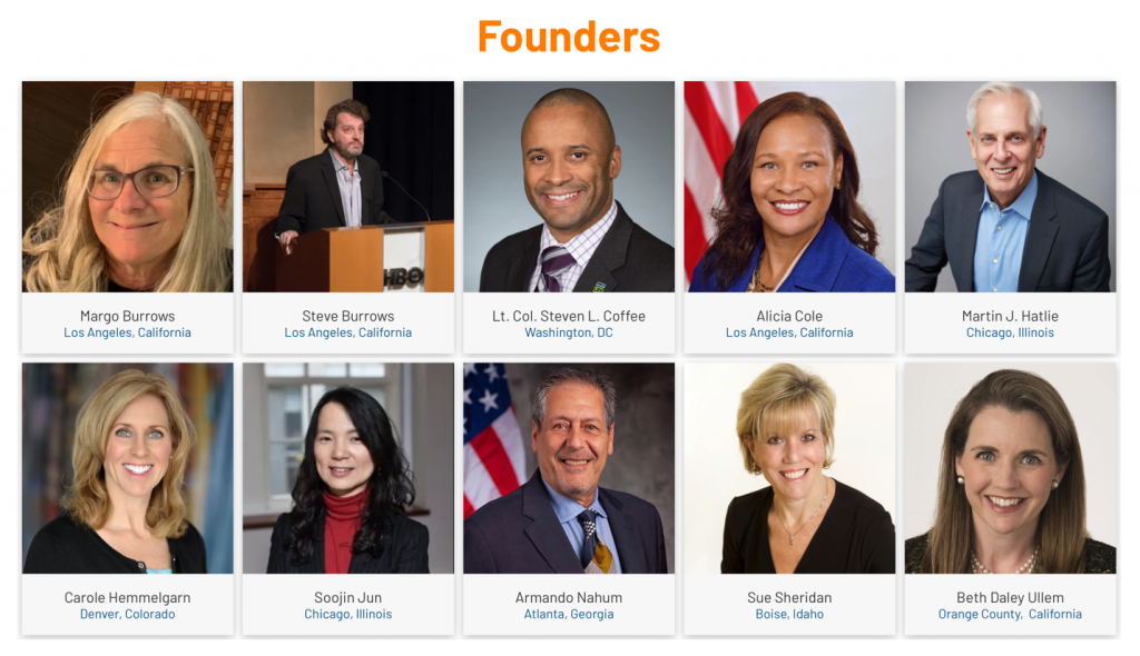 Founding members of Patients for Patient Safety U.S. patient safety network