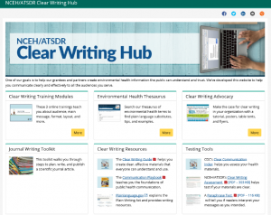 Clear Writing site