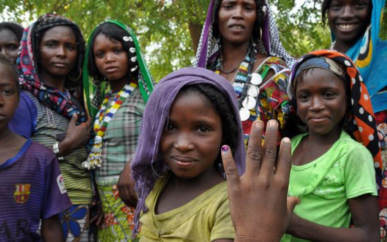 Chad Polio Vaccination Innovation Outbreak