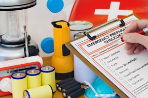 Emergency supplies and checklist