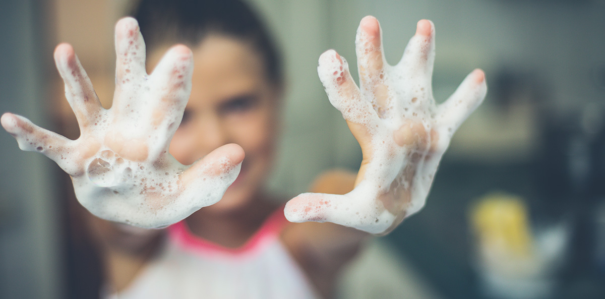 How to teach your kids handwashing