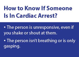 How to know if someone is in cardiac arrest