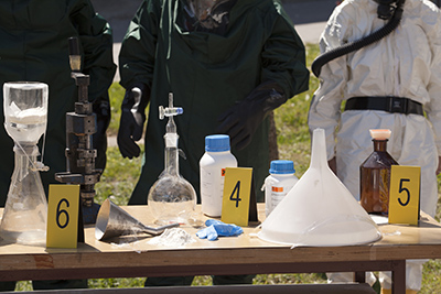 Methamphetamine Lab Investigation