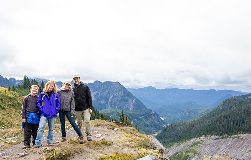 Werner family at Mount Rainier National Park, Washington (2015). Photos courtesy of Lora Siegmann Werne.
